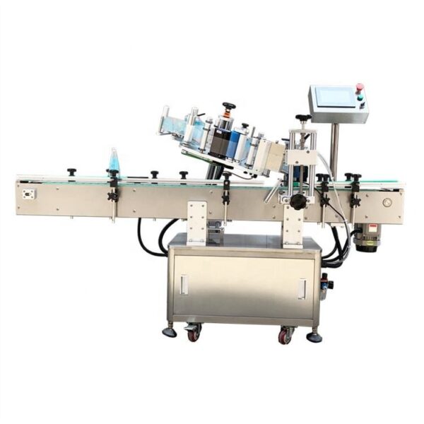 ETIQUETADORA AUTOMATICA PARA ENVASES IRREGULARES /SISTEMA DE RODILLOS DE ATRAPADO NEUMATICO / HW200T - Imagen 2