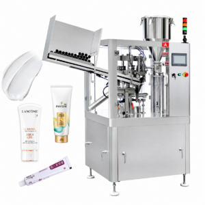 LINEA ROTATIVA DE LLENADO Y SELLADO AUTOMATICO DE TUBOS COLAPCIBLES / FS-009